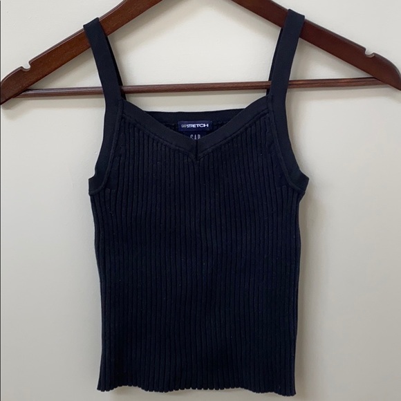 GapStretch Crop Rib Tank Top - Picture 2 of 4